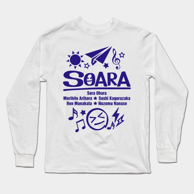 Tsukipro - Soara Long Sleeve T-Shirt by hnmarart